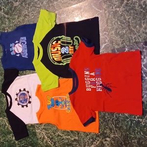 Boy's tee shirt lot, size 4, Oshkosh, Garanimals